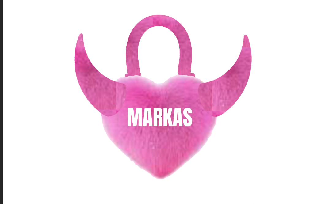 PADLOCK HEART SHAPE BAG