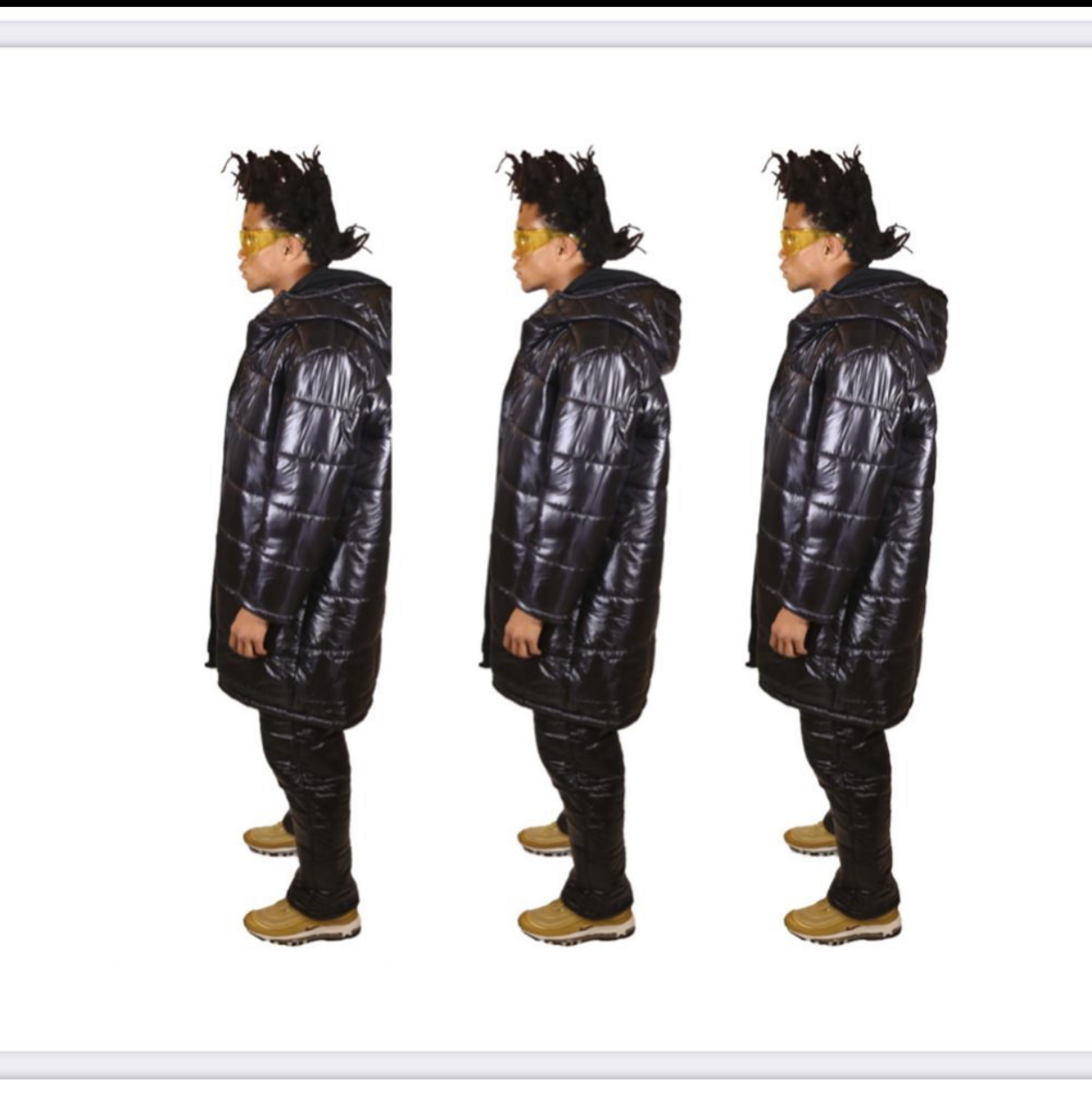 Puffer Black Coat