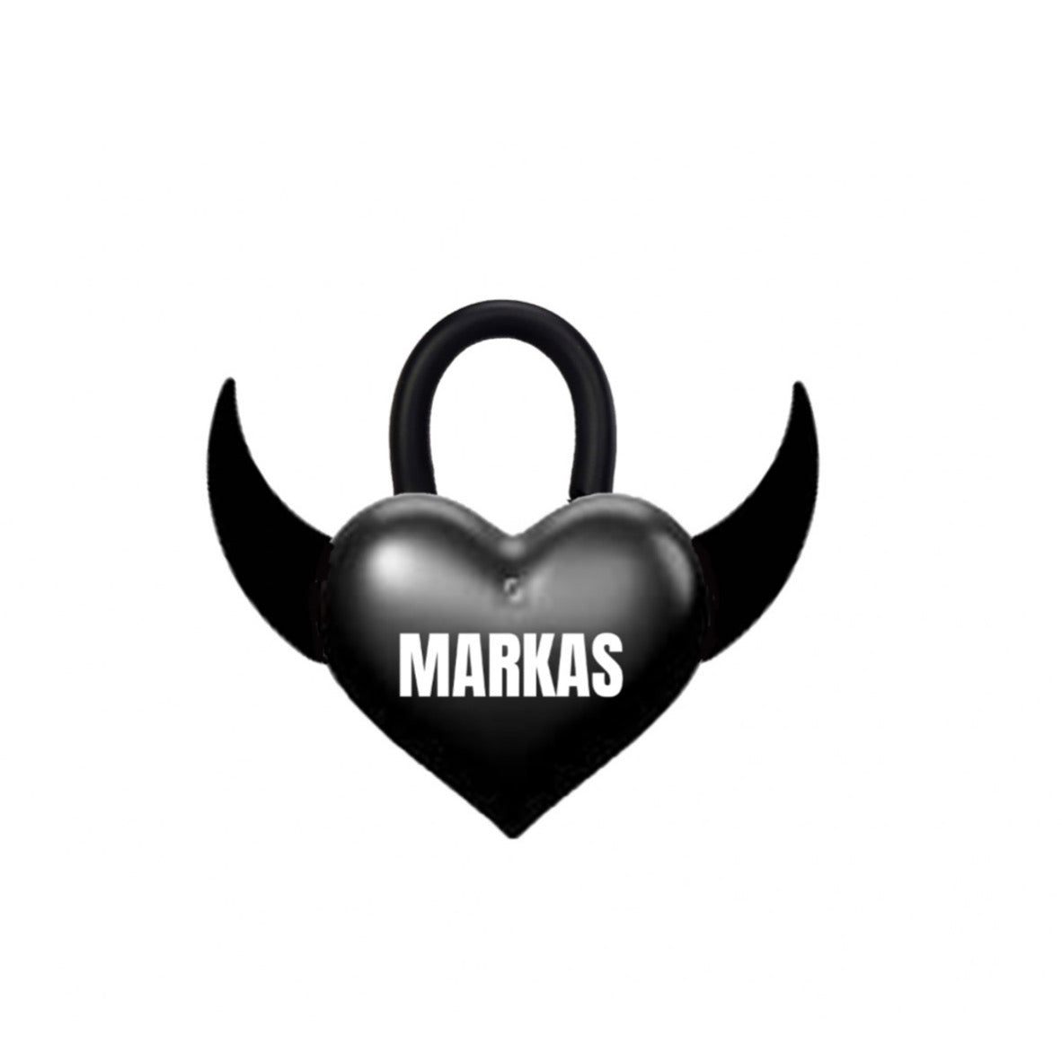 PADLOCK HEART SHAPE BAG