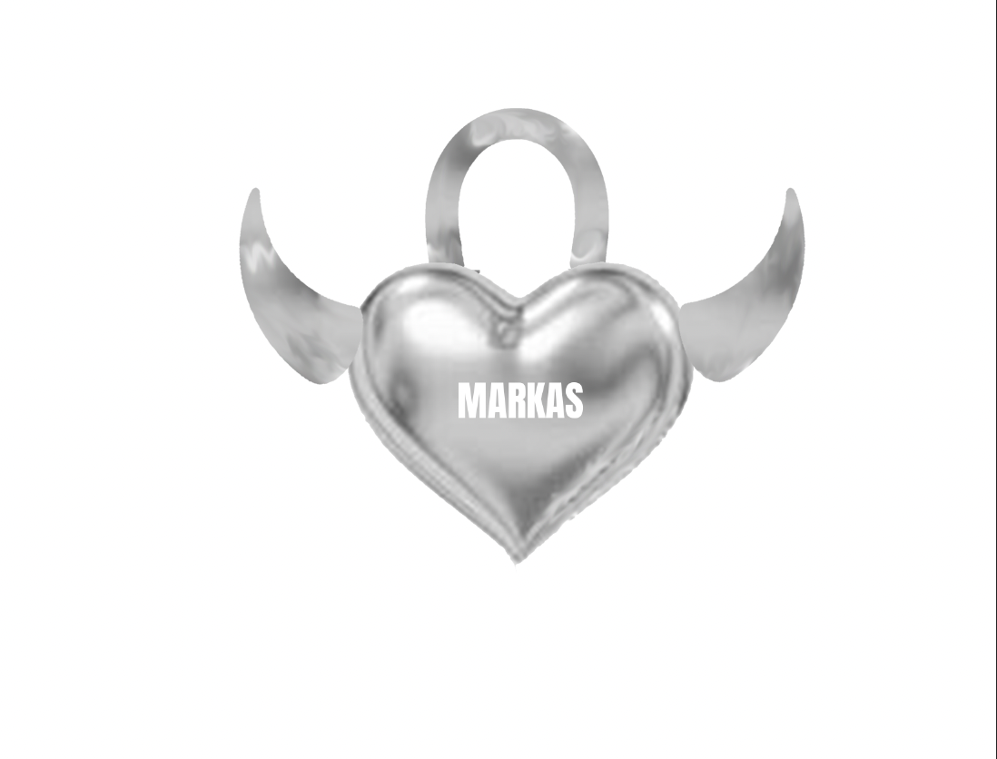 PADLOCK HEART SHAPE BAG