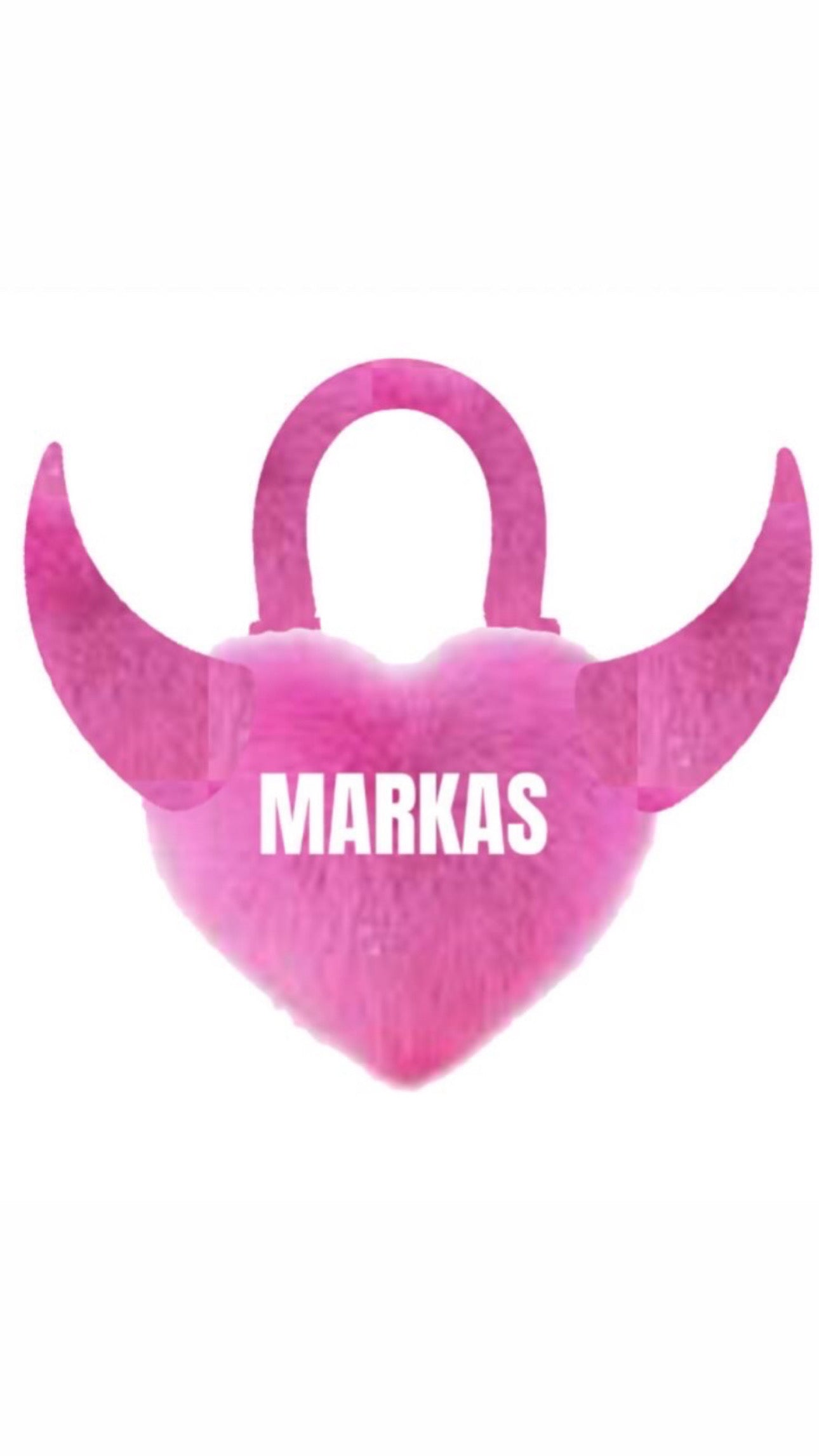 PADLOCK HEART SHAPE BAG