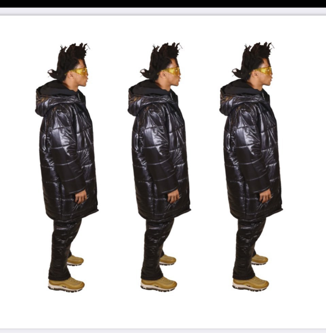 Puffer Black Coat