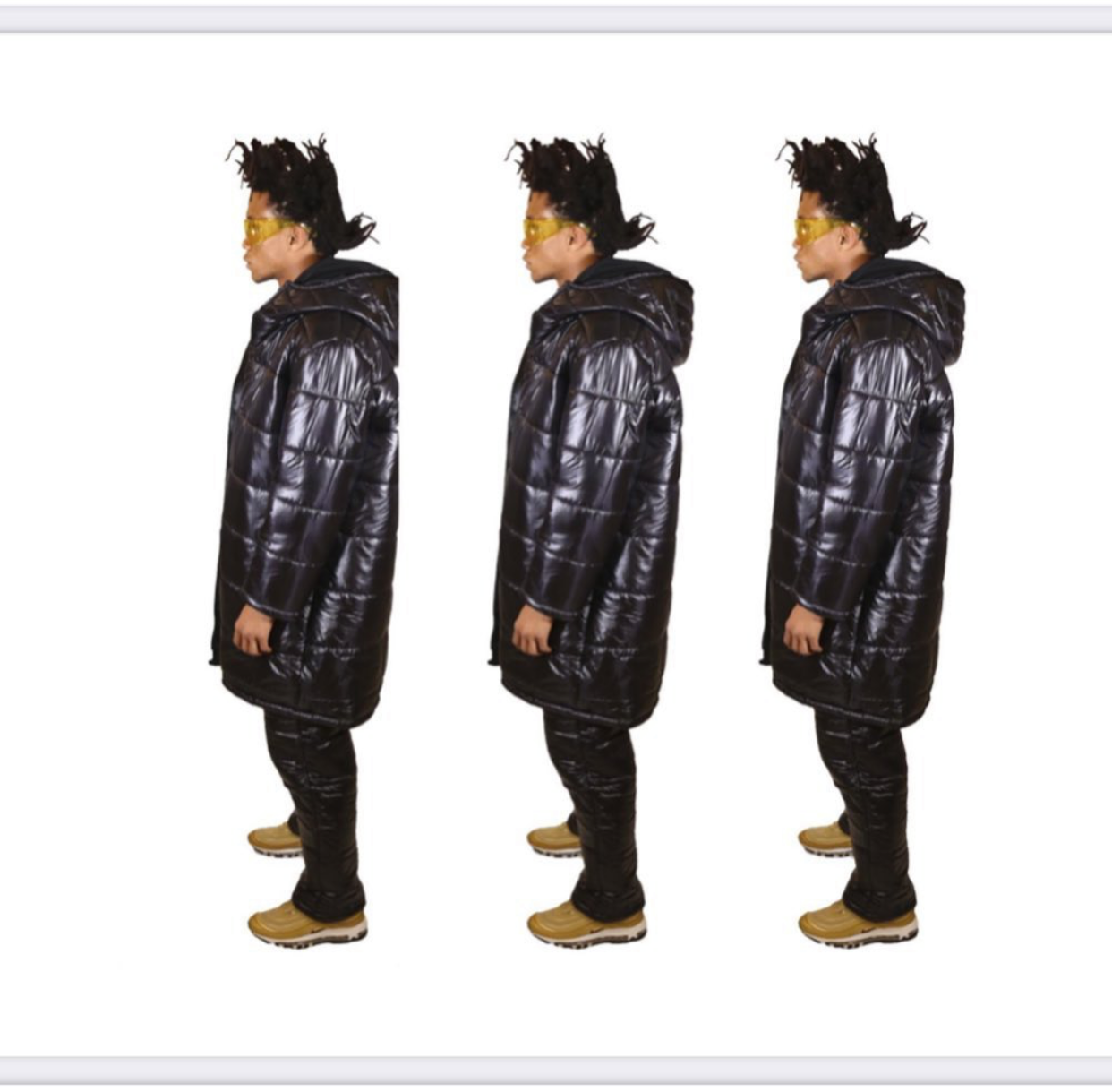 Puffer Black Coat