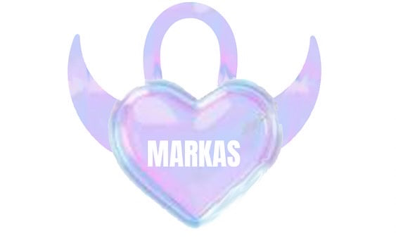PADLOCK HEART SHAPE BAG