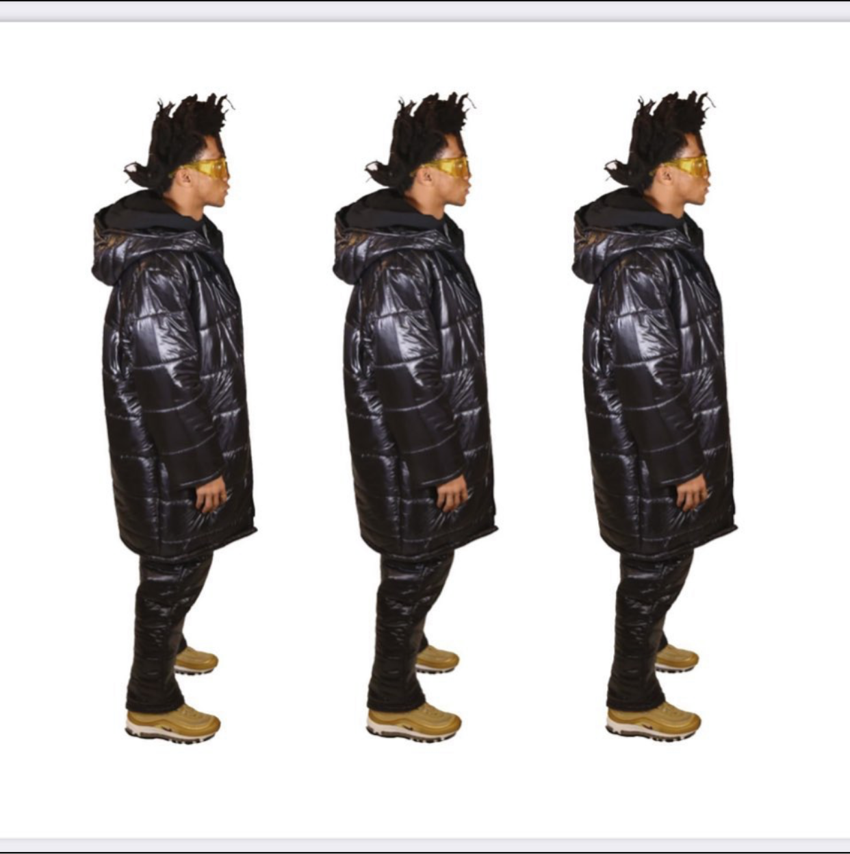 Puffer Black Coat