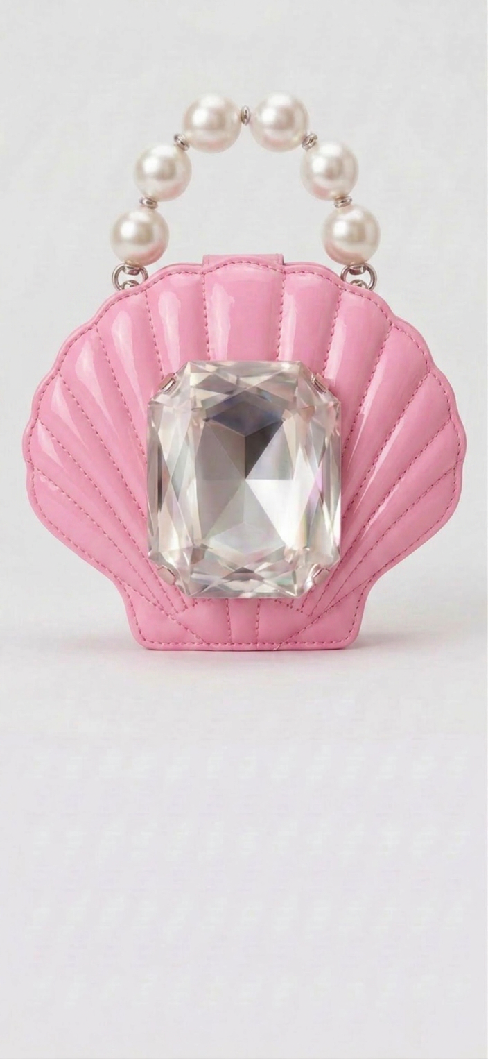 Seashell top Handle bag