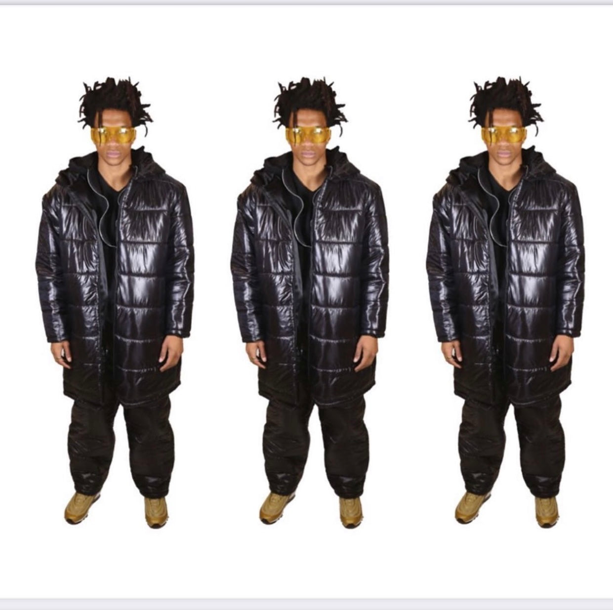 Puffer Black Coat