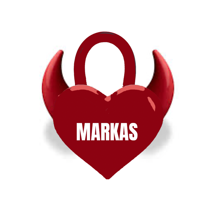 PADLOCK HEART SHAPE BAG