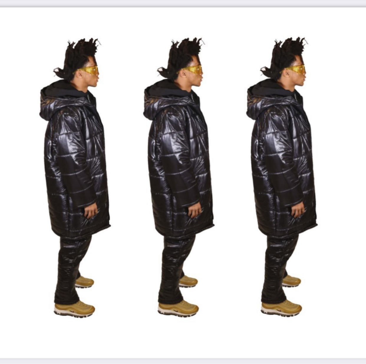 Puffer Black Coat
