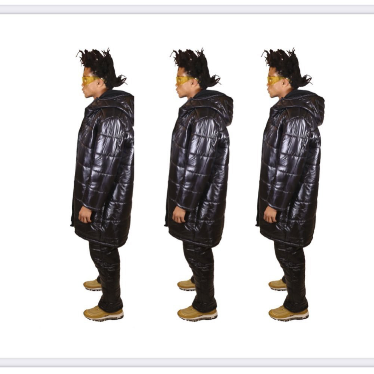 Puffer Black Coat