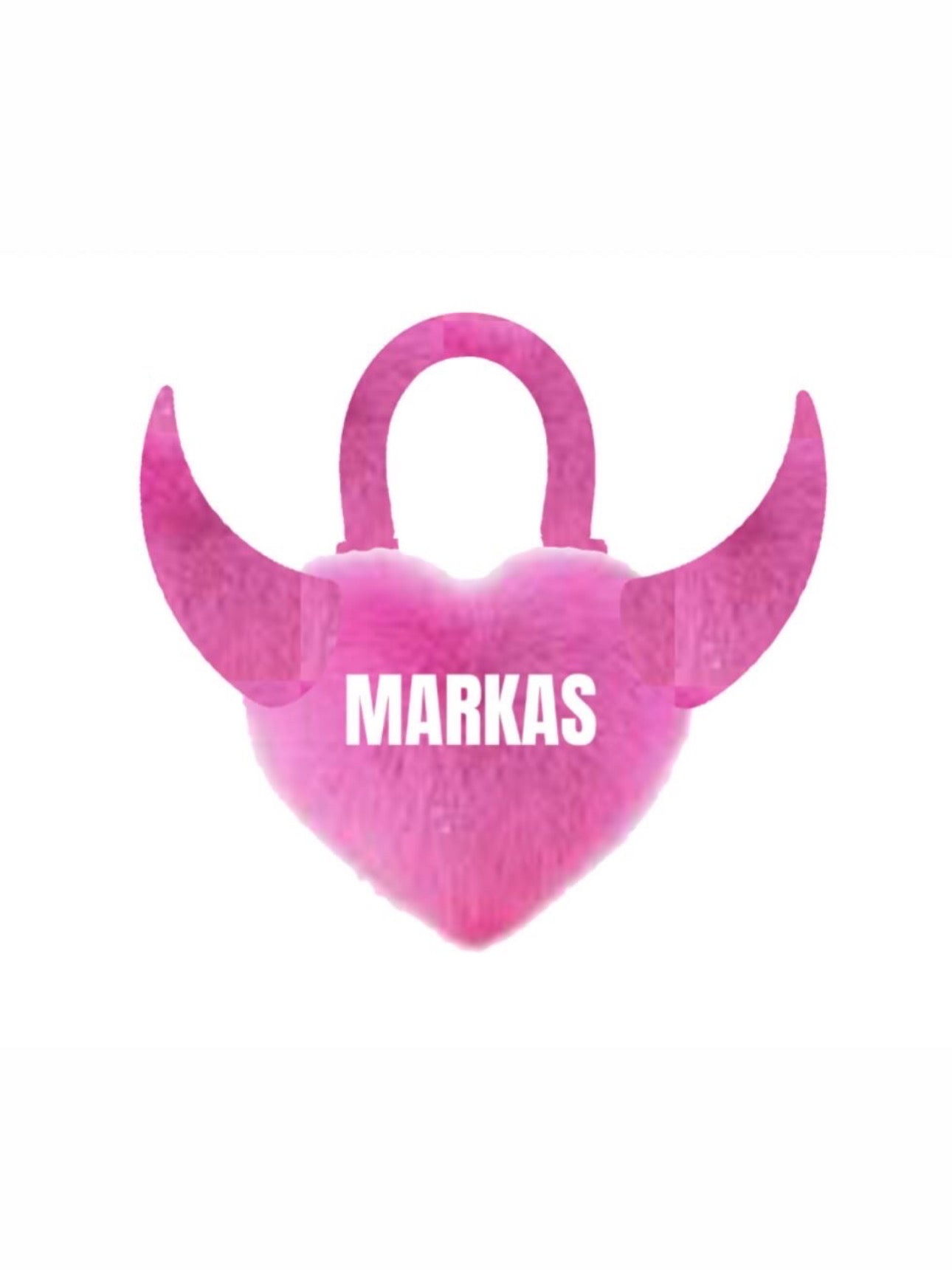 PADLOCK HEART SHAPE BAG