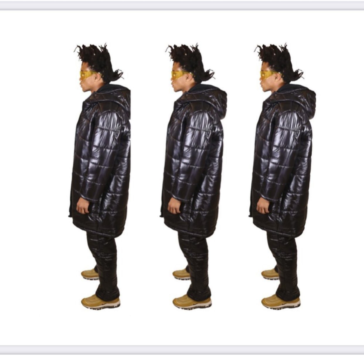 Puffer Black Coat