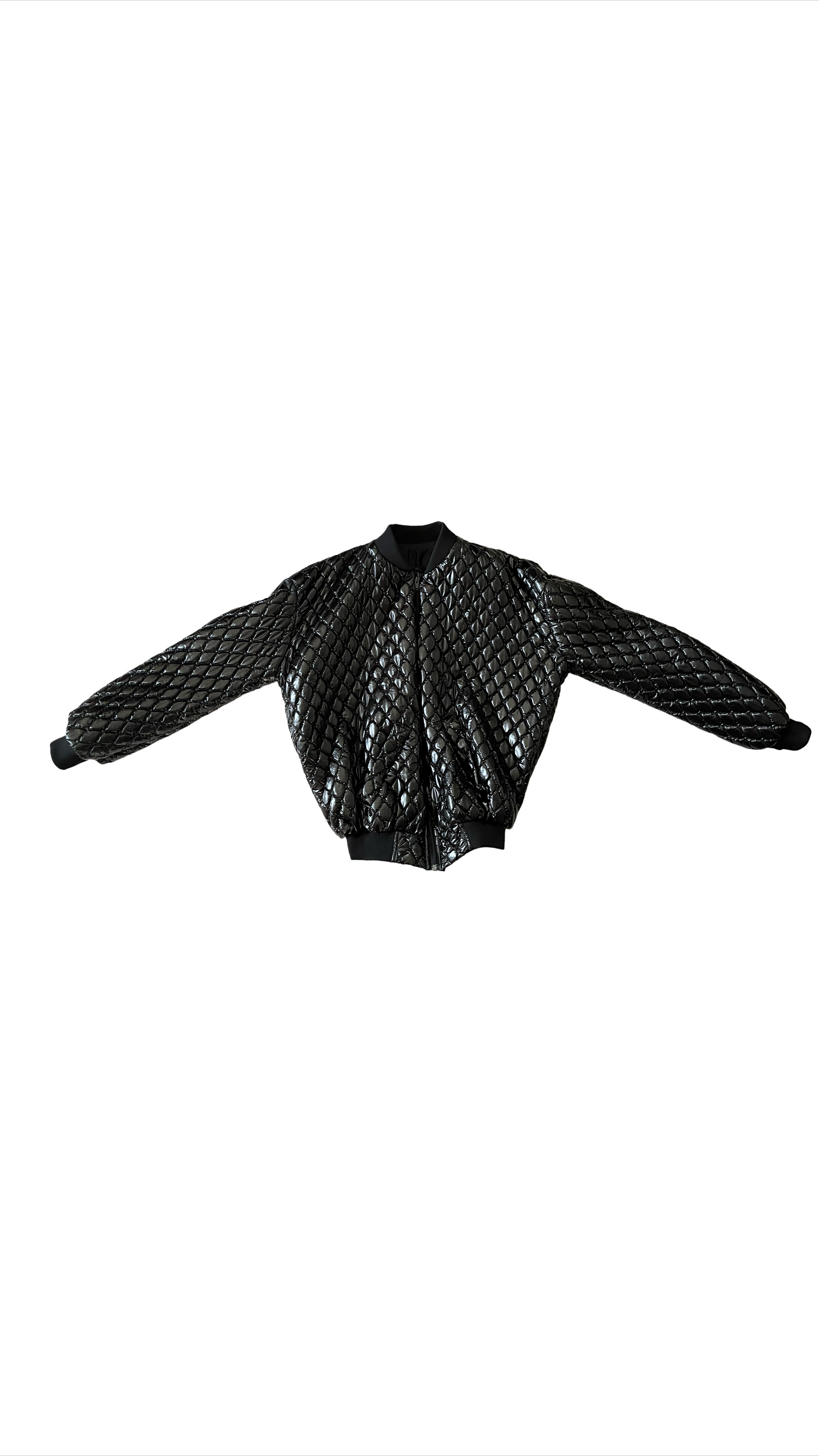 MARKAS BLACK PUFFER COAT