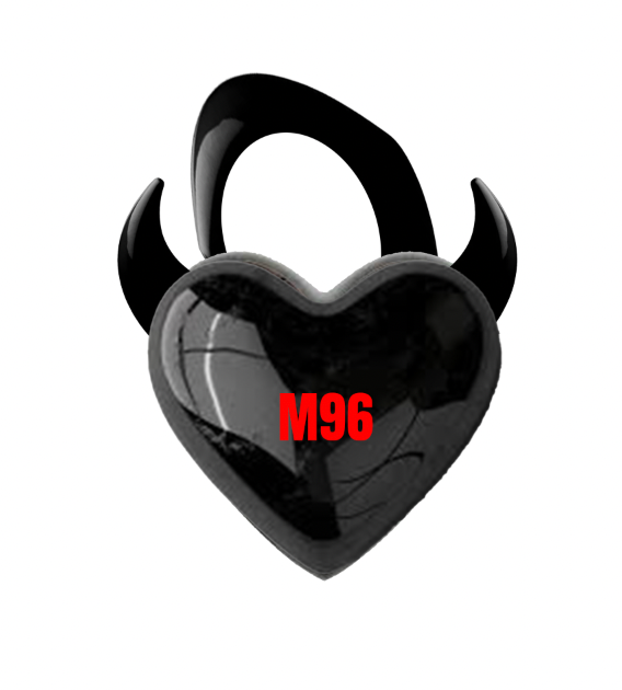 M96 GLASS BAG BLACK