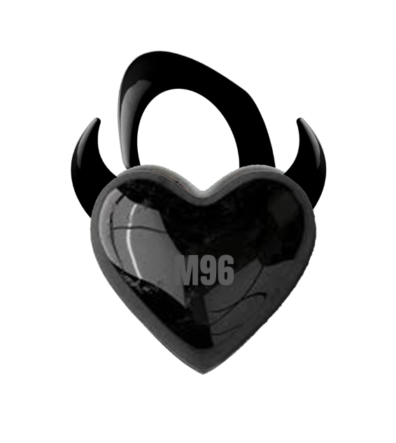 M96 GLASS BAG BLACK
