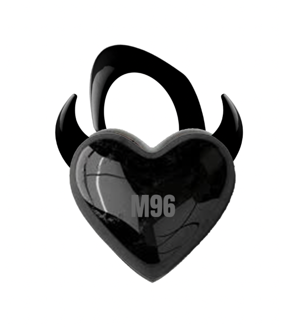 M96 GLASS BAG BLACK