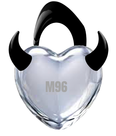 M96 GLASS HEART BAG