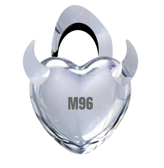 M96 FULL CLEAR GLASS BAG