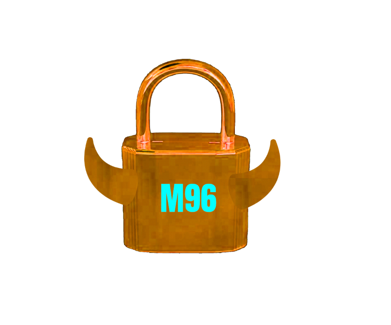 TORO BAG LOCK M96 TEAL FONT