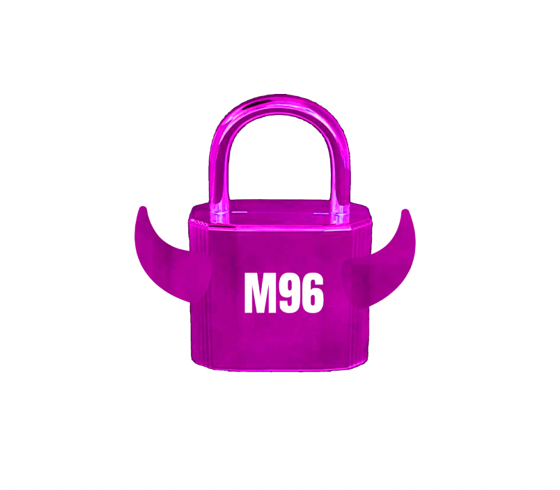 TORO M96 LOCK WHITE FONT