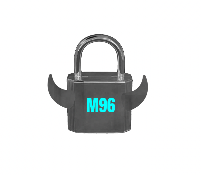 TORO BAG LOCK M96 TEAL FONT