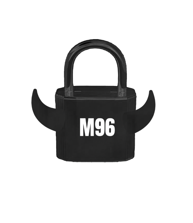 TORO M96 LOCK WHITE FONT