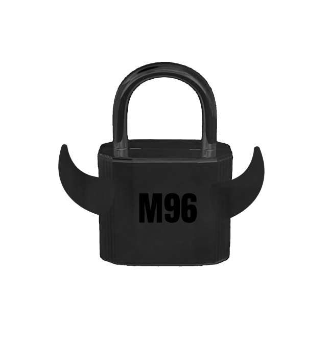 TORO M96 LOCK BLACK LETTERS