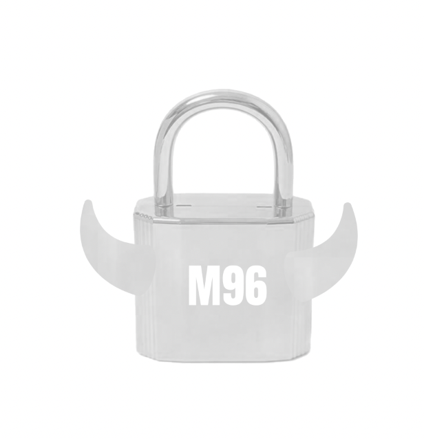 TORO M96 LOCK WHITE FONT