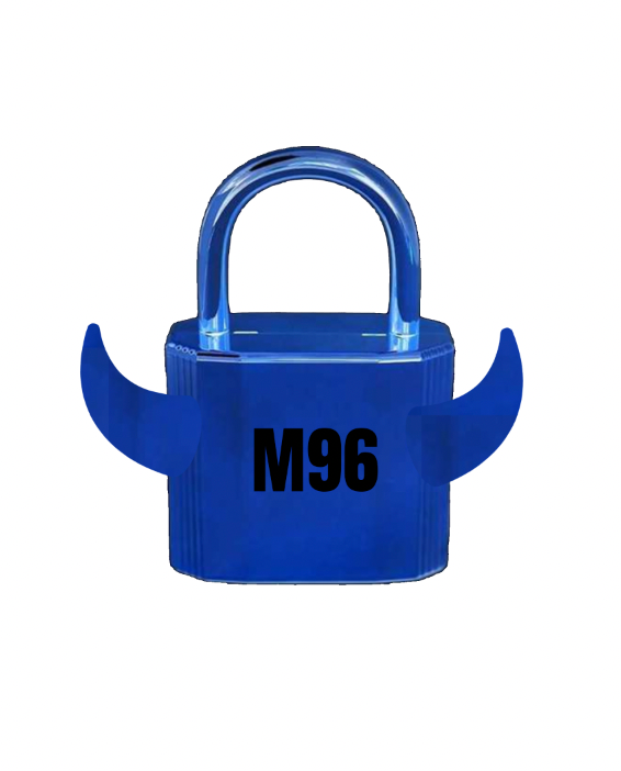 TORO M96 LOCK BLACK LETTERS