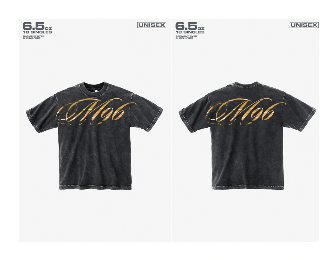 M96 SCRIPT LOGO TEE