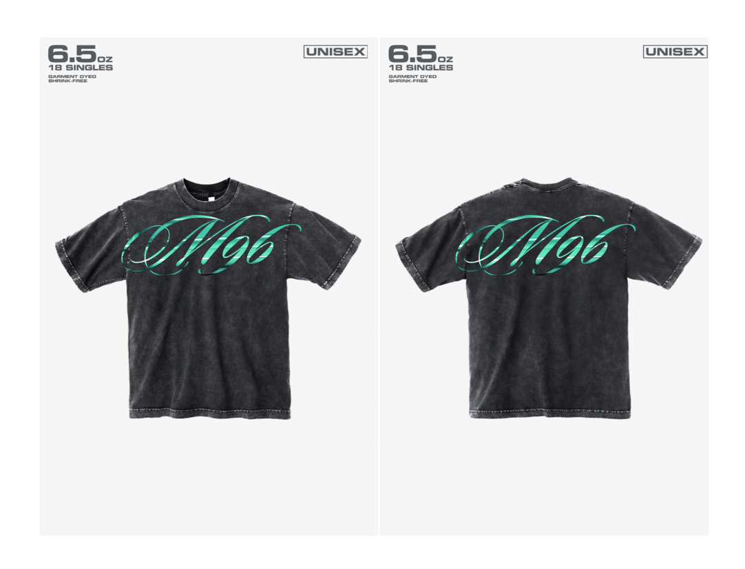 M96 SCRIPT LOGO TEE