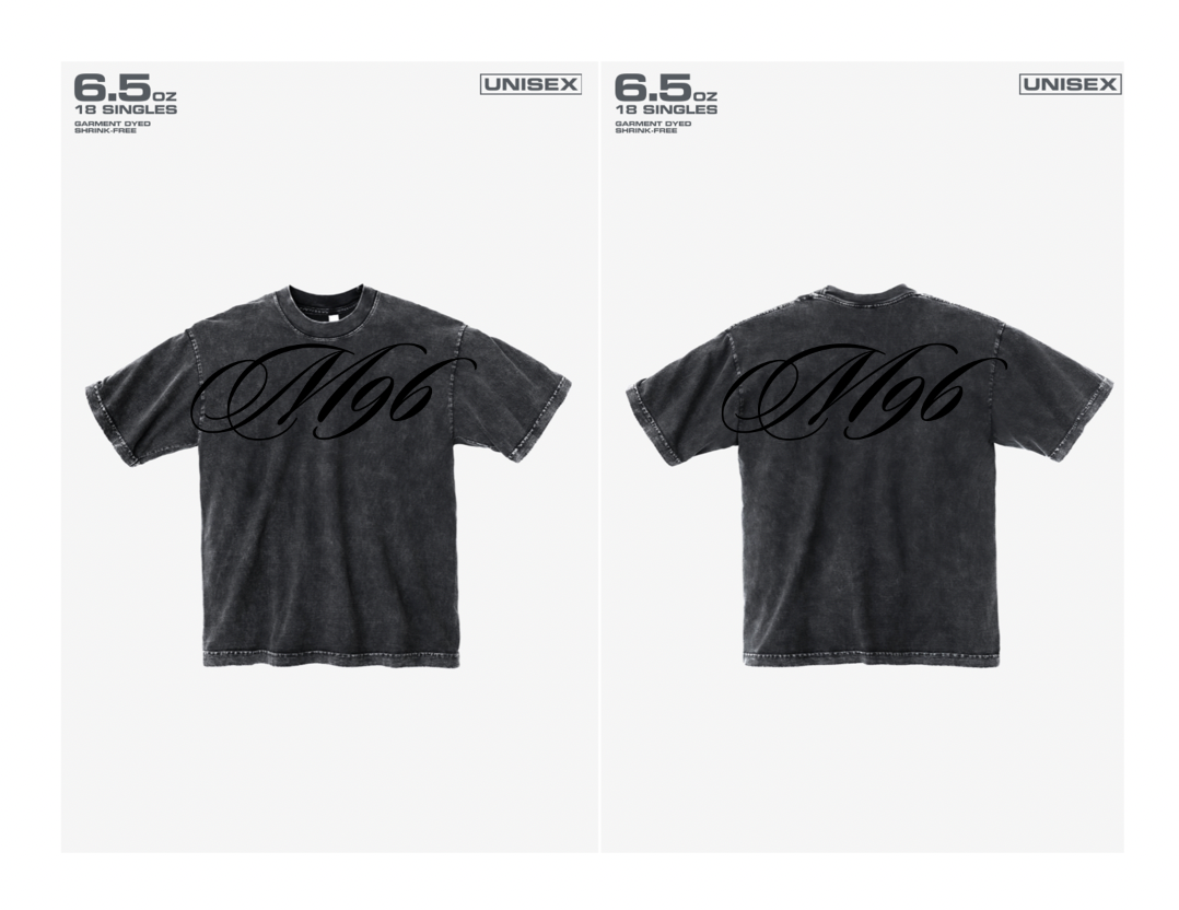 M96 SCRIPT LOGO TEE