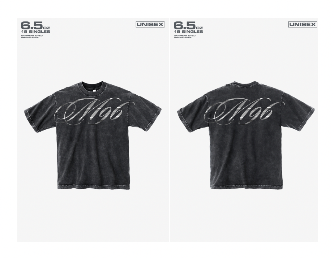 M96 SCRIPT LOGO TEE