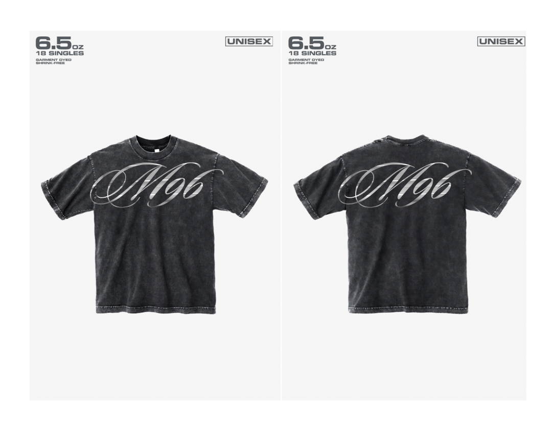 M96 SCRIPT LOGO TEE