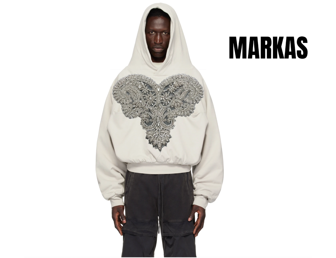 RHINESTONE HOODIE