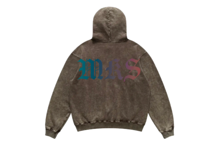 MARKAS EST.1996 DENIM RAINBOW HOODIE