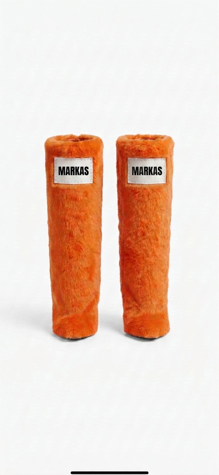XKULT Orange fur Boots