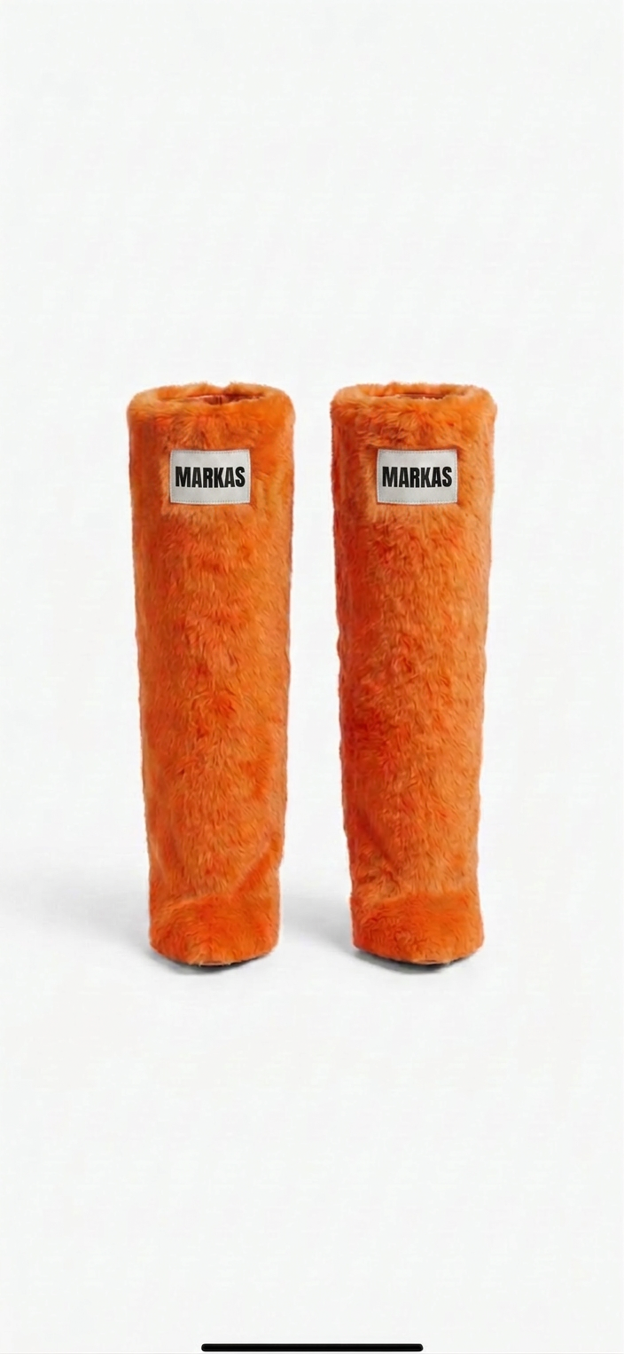 XKULT Orange fur Boots