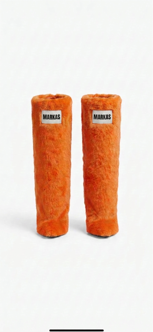 XKULT Orange fur Boots