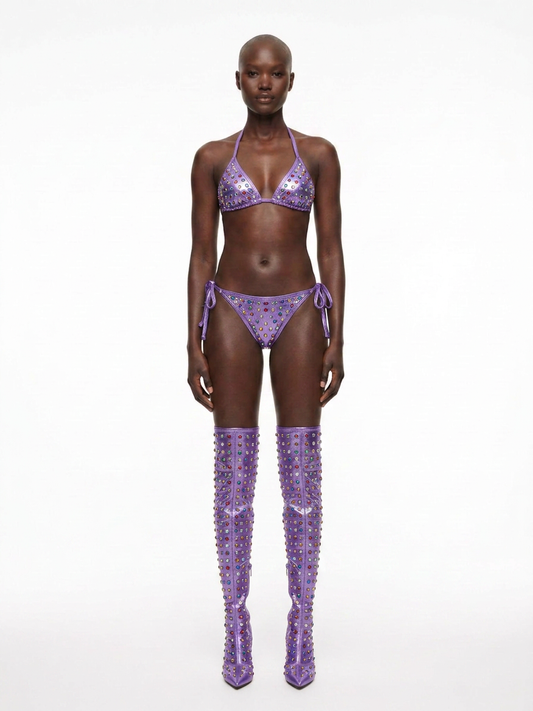 SS27 STUDDED BIKINI SET
