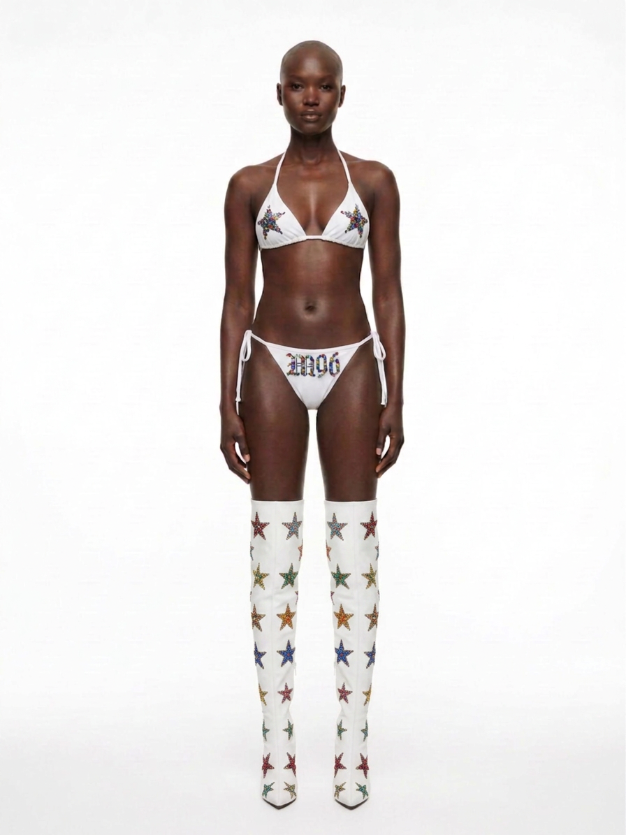 M96 STAR STUDDED BIKINI SET