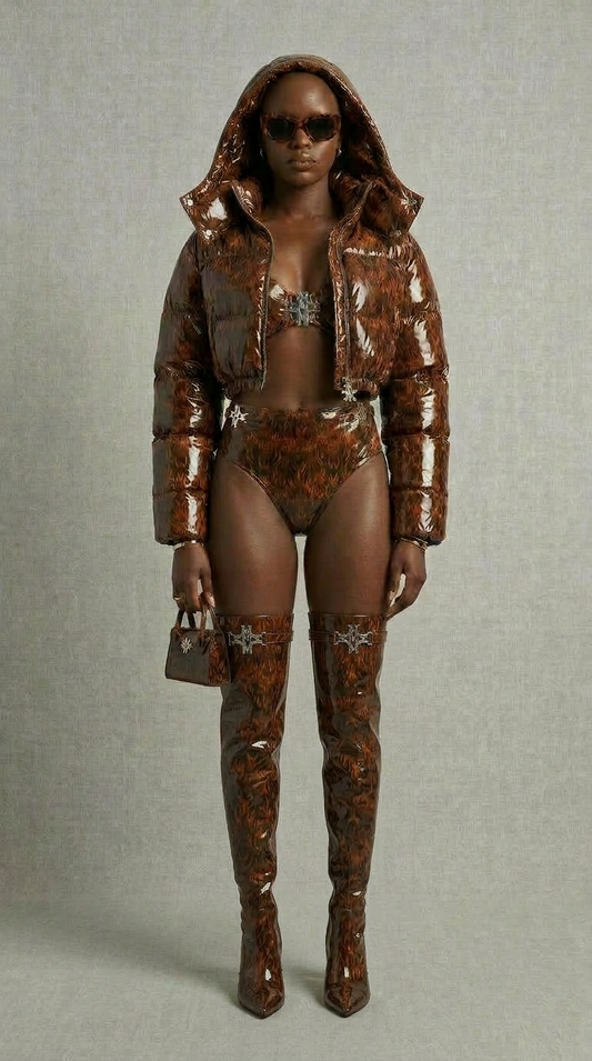 XARSENAL CROPPED PUFFER COAT