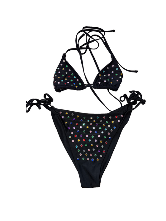 Rainbow Stud Bikini set