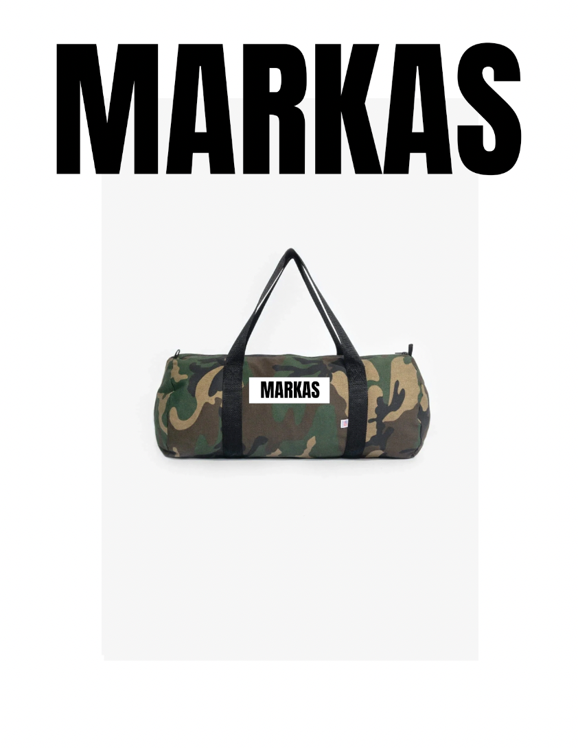 CAMO DUFFLE