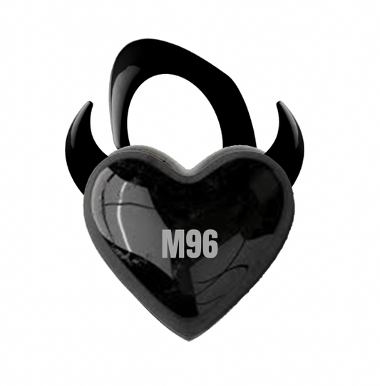 M96 GLASS BAG BLACK