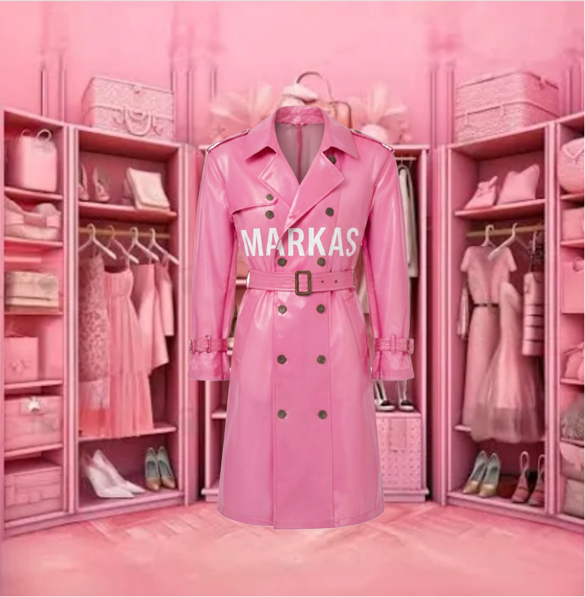 LATEX TRENCH COAT