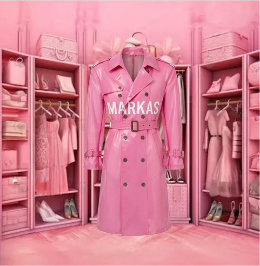LATEX TRENCH COAT