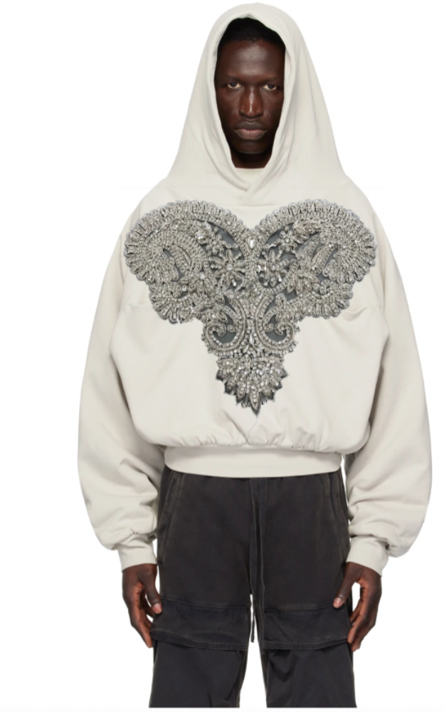 RHINESTONE HOODIE